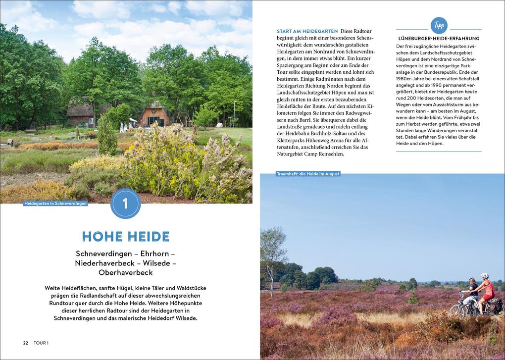 Weitere Ansicht: Die Lüneburger Heide erfahren 30 Radtouren durch malerische Landschaften, zu reizvollen Städten und kulturellen Highlights | Linda OBryan und Hans Zaglitsch, Linda O'Bryan, Hans Zaglitsch, Linda O'Bryan und Hans Zaglitsch
