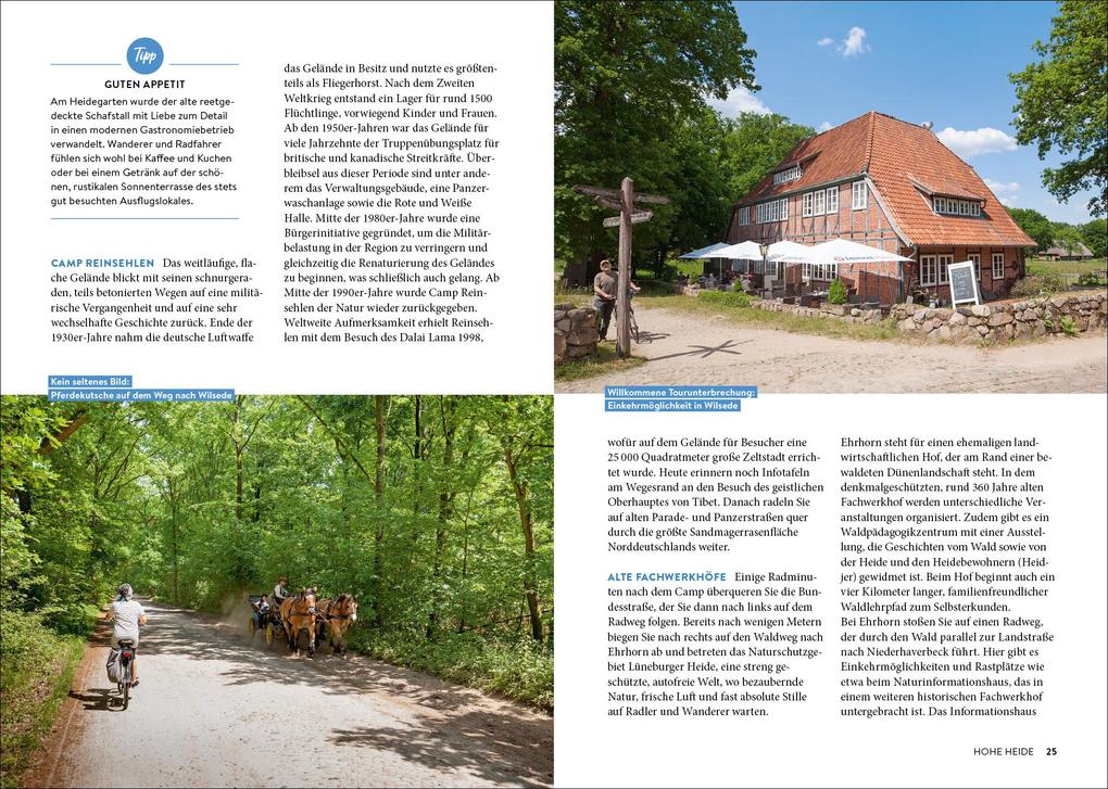 Weitere Ansicht: Die Lüneburger Heide erfahren 30 Radtouren durch malerische Landschaften, zu reizvollen Städten und kulturellen Highlights | Linda OBryan und Hans Zaglitsch, Linda O'Bryan, Hans Zaglitsch, Linda O'Bryan und Hans Zaglitsch