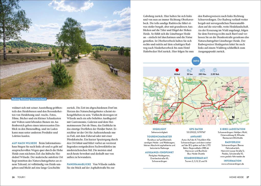 Weitere Ansicht: Die Lüneburger Heide erfahren 30 Radtouren durch malerische Landschaften, zu reizvollen Städten und kulturellen Highlights | Linda OBryan und Hans Zaglitsch, Linda O'Bryan, Hans Zaglitsch, Linda O'Bryan und Hans Zaglitsch