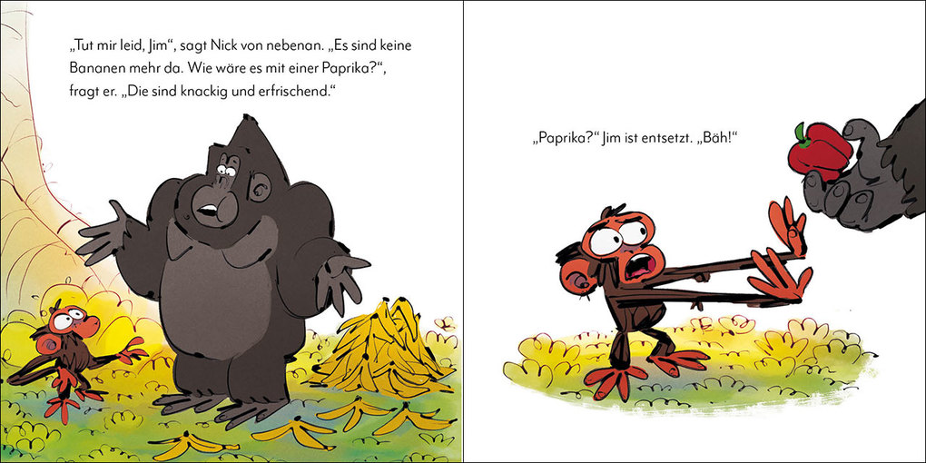 Weitere Ansicht: Jim macht BÄH! | Suzanne Lang