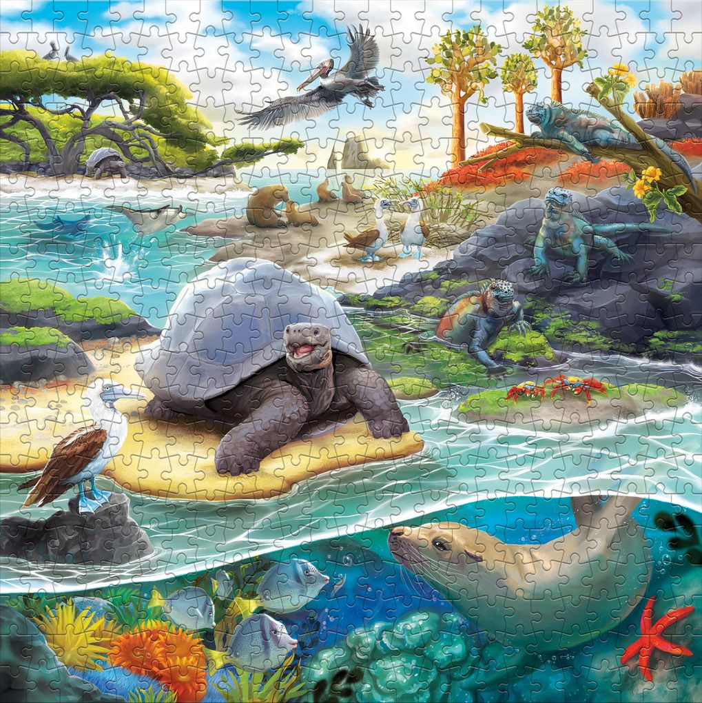 Weitere Ansicht: My Family Puzzle - Galapagos