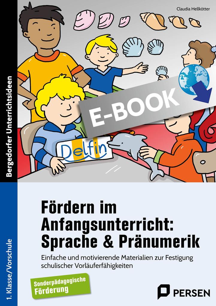 Produktbild: Fördern im Anfangsunterricht: Sprache & Pränumerik | Claudia Hellkötter