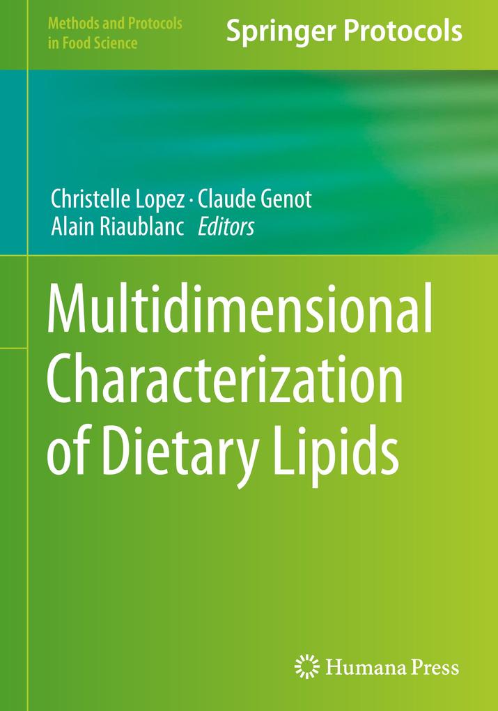 Produktbild: Multidimensional Characterization of Dietary Lipids