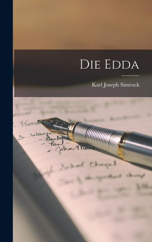 Produktbild: Die Edda | Karl Joseph Simrock