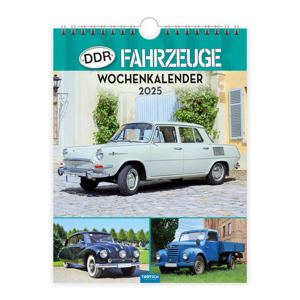 Trötsch Wochenkalender zum Hängen DDR-Fahrzeuge 2025 bei hugendubel.de. Online bestellen oder in 