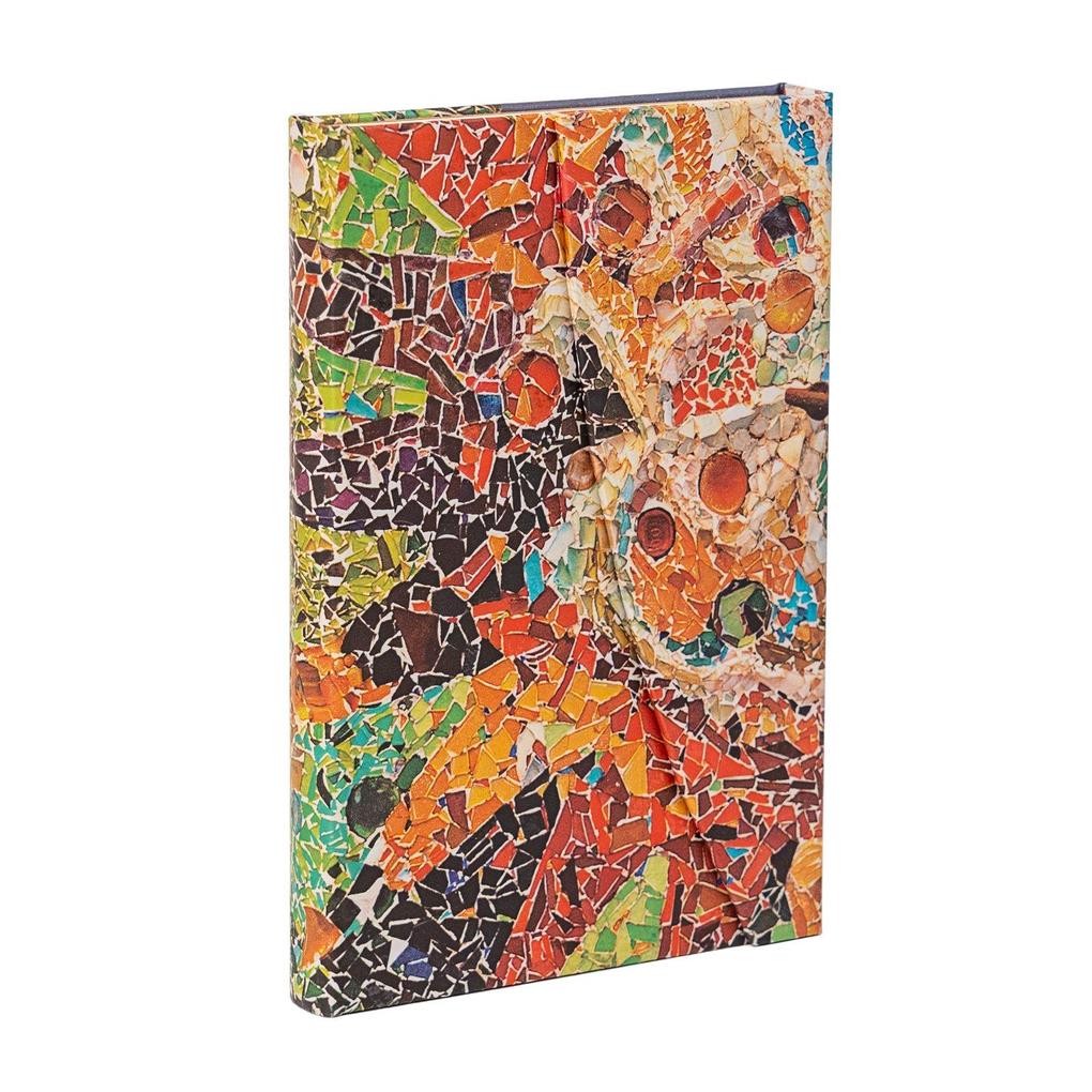 Produktbild: Gaudi's Sun Mini Lined Hardcover Journal, 176pg, 85gsm, Antoni Gaudi Collection by Paperblanks (Gaudi's Mosaics)