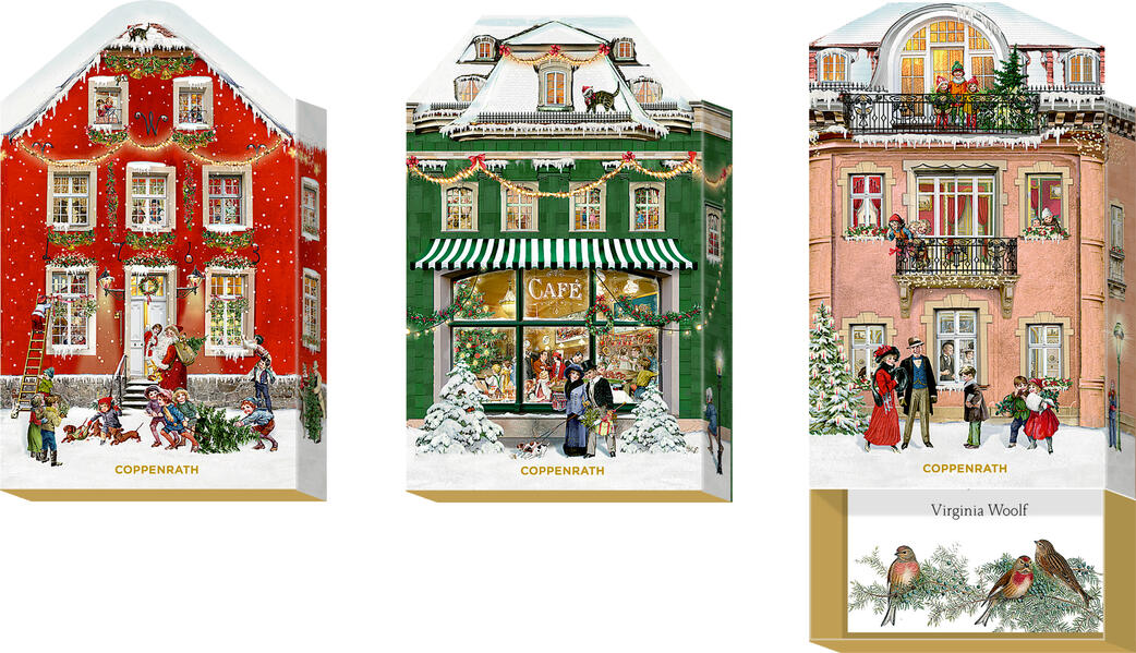 Produktbild: Adventskalender-Schachtel - Mein kleines Weihnachtshaus