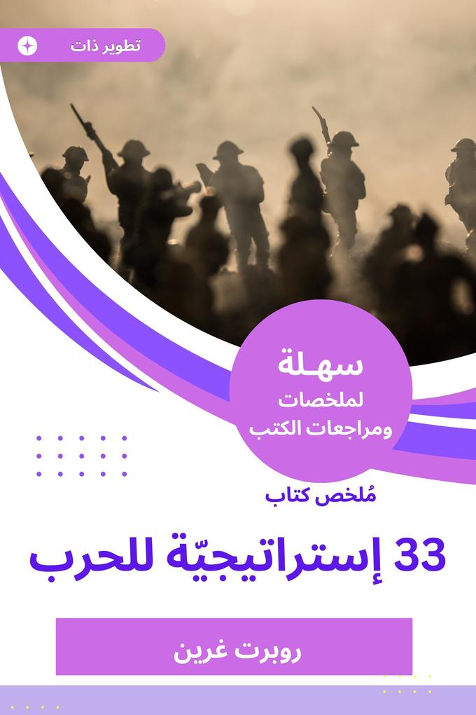 Produktbild: Summary of the book 33 strategies for war | Robert Green