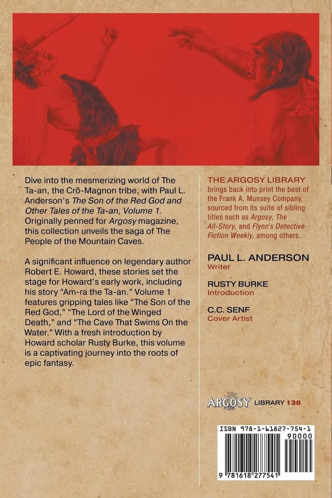 Weitere Ansicht: The Son of the Red God and Other Tales of the Ta-an, Volume 1 | Paul L. Anderson