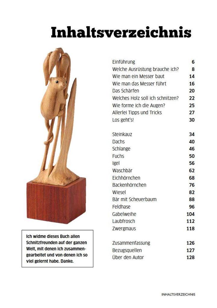 Weitere Ansicht: Waldtiere schnitzen | Peter Benson