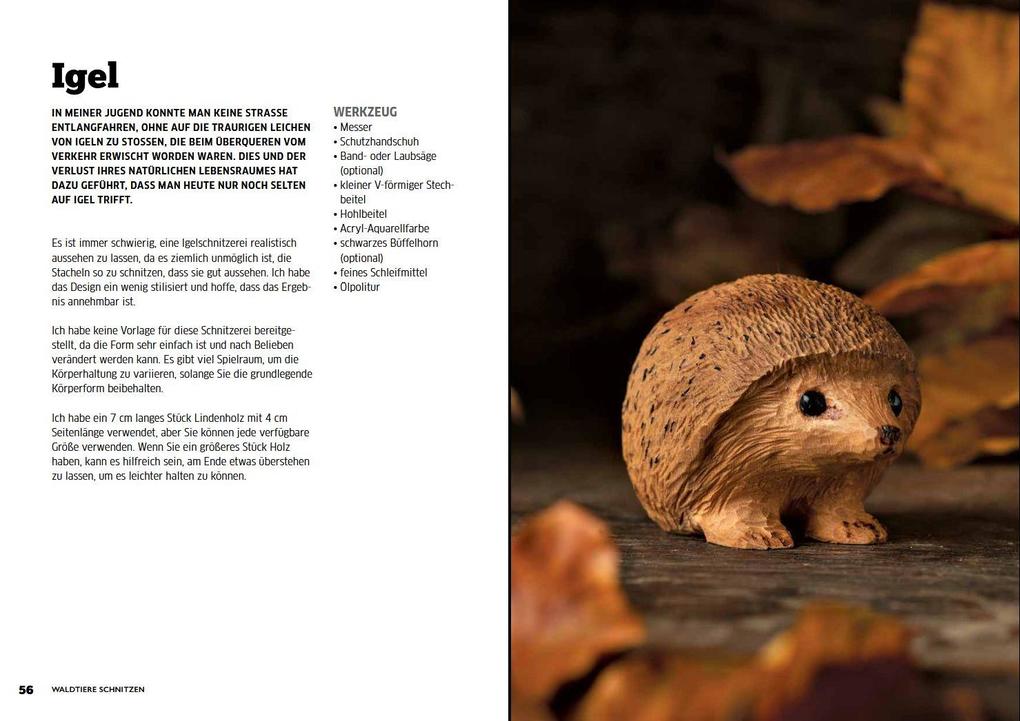 Weitere Ansicht: Waldtiere schnitzen | Peter Benson