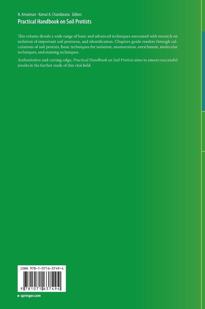 Weitere Ansicht: Practical Handbook on Soil Protists