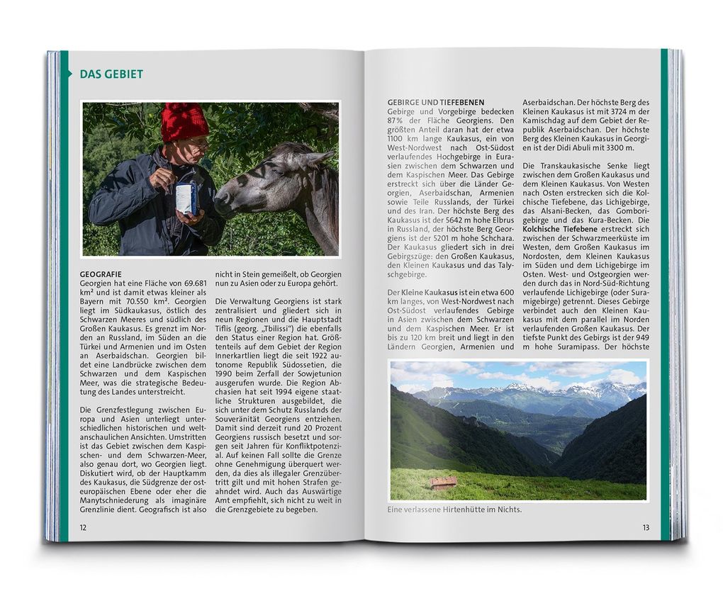 Weitere Ansicht: KOMPASS Wanderführer Georgien, Kaukasus, 50 Touren mit Extra-Tourenkarte | Michael Will