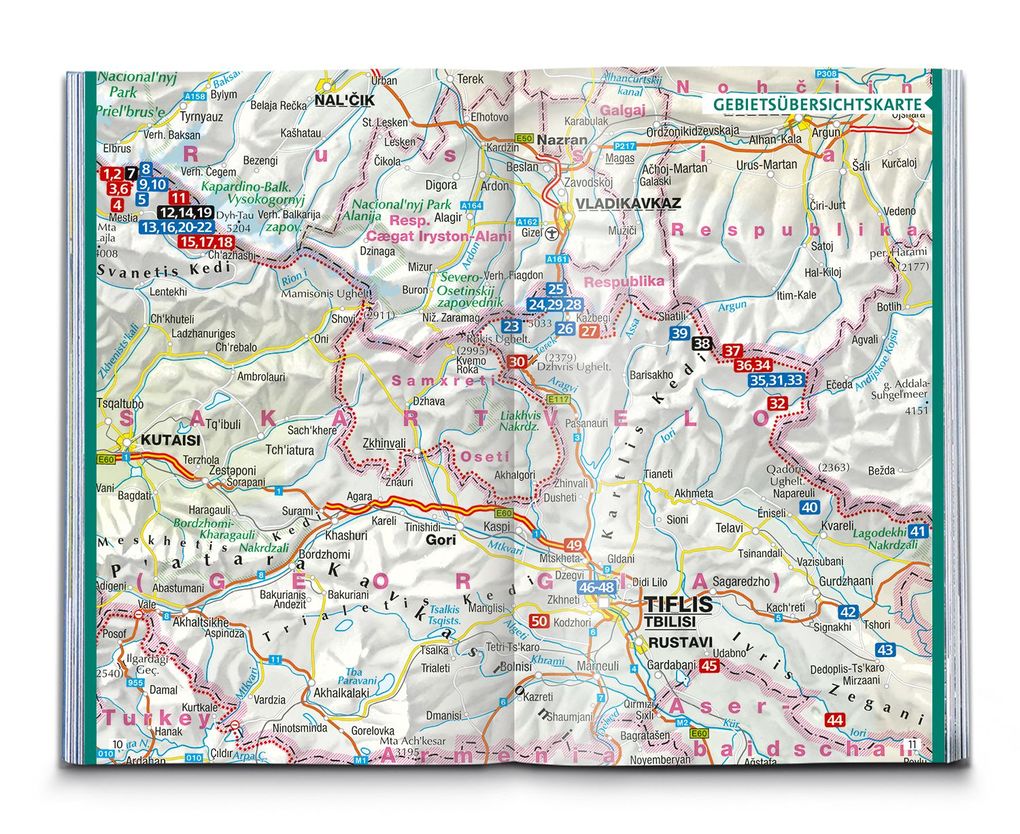 Weitere Ansicht: KOMPASS Wanderführer Georgien, Kaukasus, 50 Touren mit Extra-Tourenkarte | Michael Will