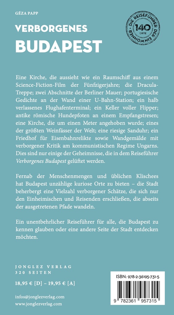 Weitere Ansicht: Verborgenes Budapest | Gèza Papp