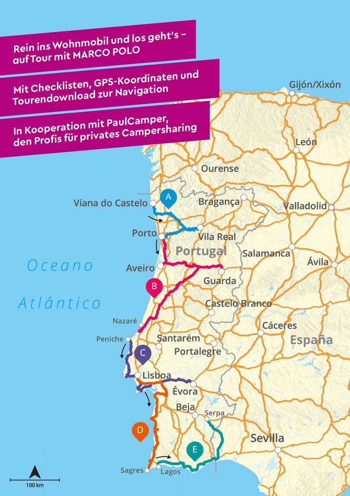 Weitere Ansicht: MARCO POLO Camper Guide Portugal | Katharina Körfgen