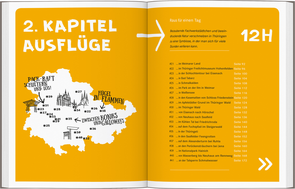 Weitere Ansicht: 52 kleine & große Eskapaden Erfurt und Thüringer Wald | Julia Patzenhauer