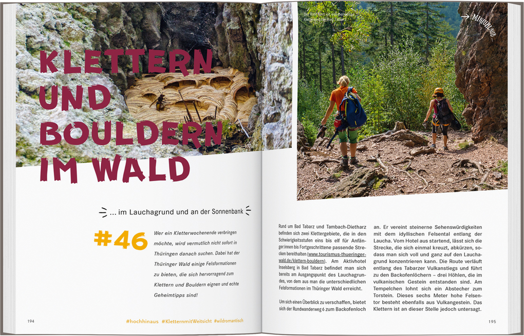 Weitere Ansicht: 52 kleine & große Eskapaden Erfurt und Thüringer Wald | Julia Patzenhauer