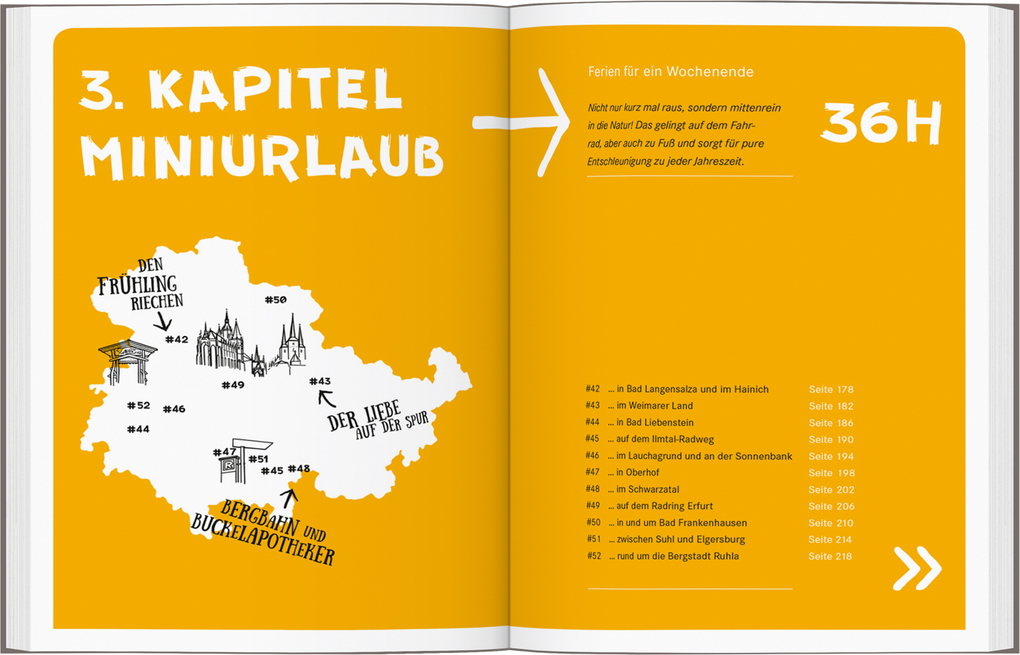 Weitere Ansicht: 52 kleine & große Eskapaden Erfurt und Thüringer Wald | Julia Patzenhauer