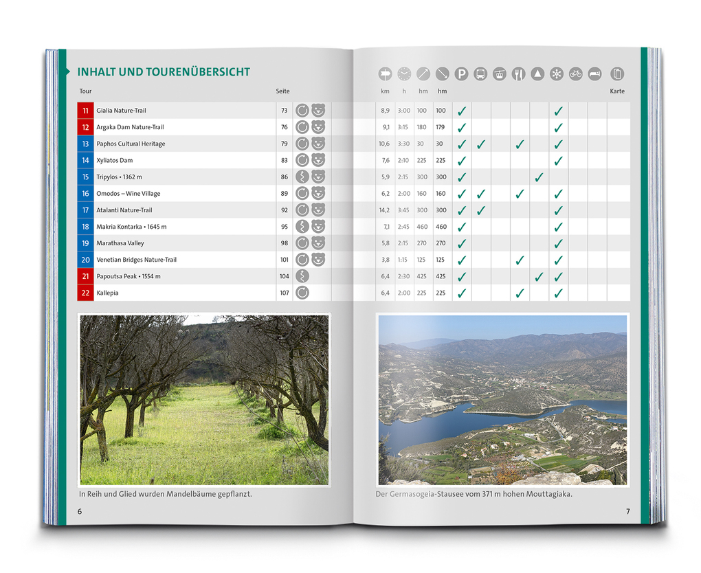 Weitere Ansicht: KOMPASS Wanderführer Zypern, 55 Touren mit Extra-Tourenkarte | Michael Will