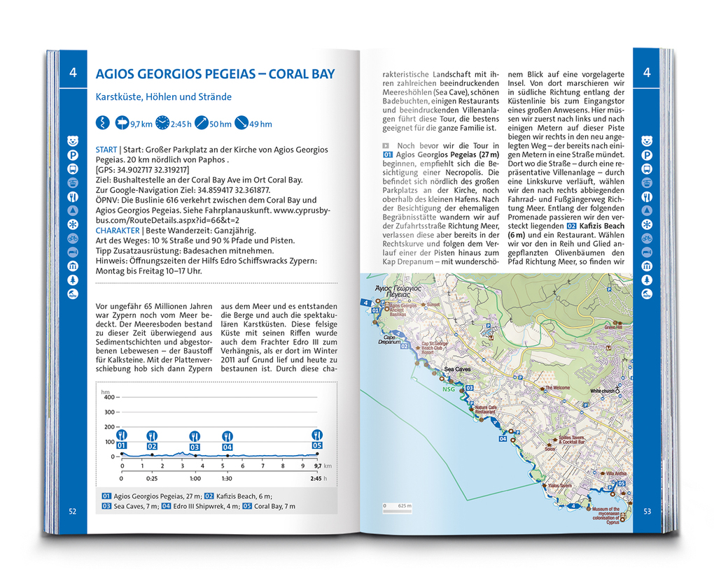 Weitere Ansicht: KOMPASS Wanderführer Zypern, 55 Touren mit Extra-Tourenkarte | Michael Will