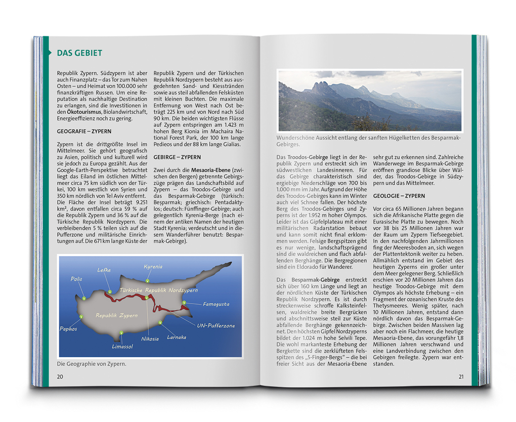 Weitere Ansicht: KOMPASS Wanderführer Zypern, 55 Touren mit Extra-Tourenkarte | Michael Will