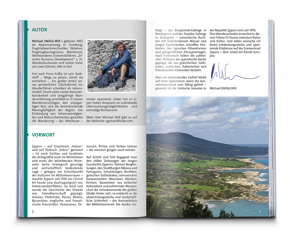Weitere Ansicht: KOMPASS Wanderführer Zypern, 55 Touren mit Extra-Tourenkarte | Michael Will