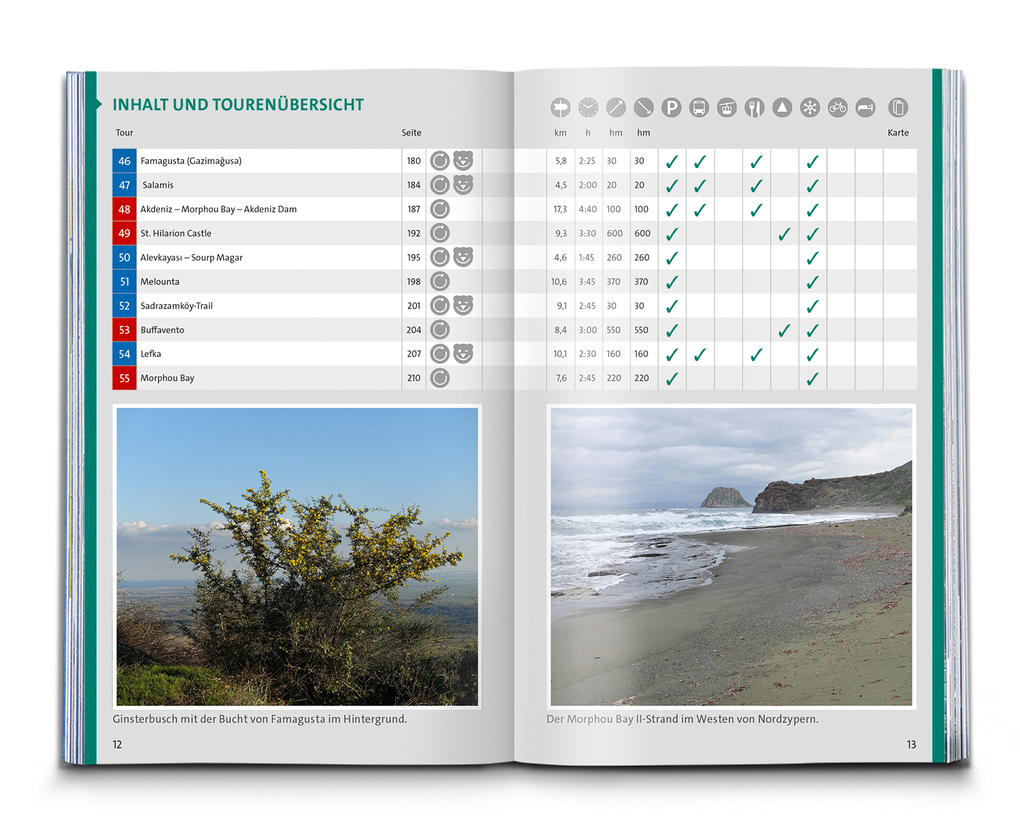 Weitere Ansicht: KOMPASS Wanderführer Zypern, 55 Touren mit Extra-Tourenkarte | Michael Will