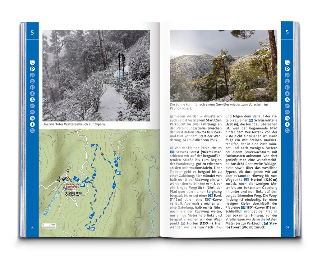 Weitere Ansicht: KOMPASS Wanderführer Zypern, 55 Touren mit Extra-Tourenkarte | Michael Will