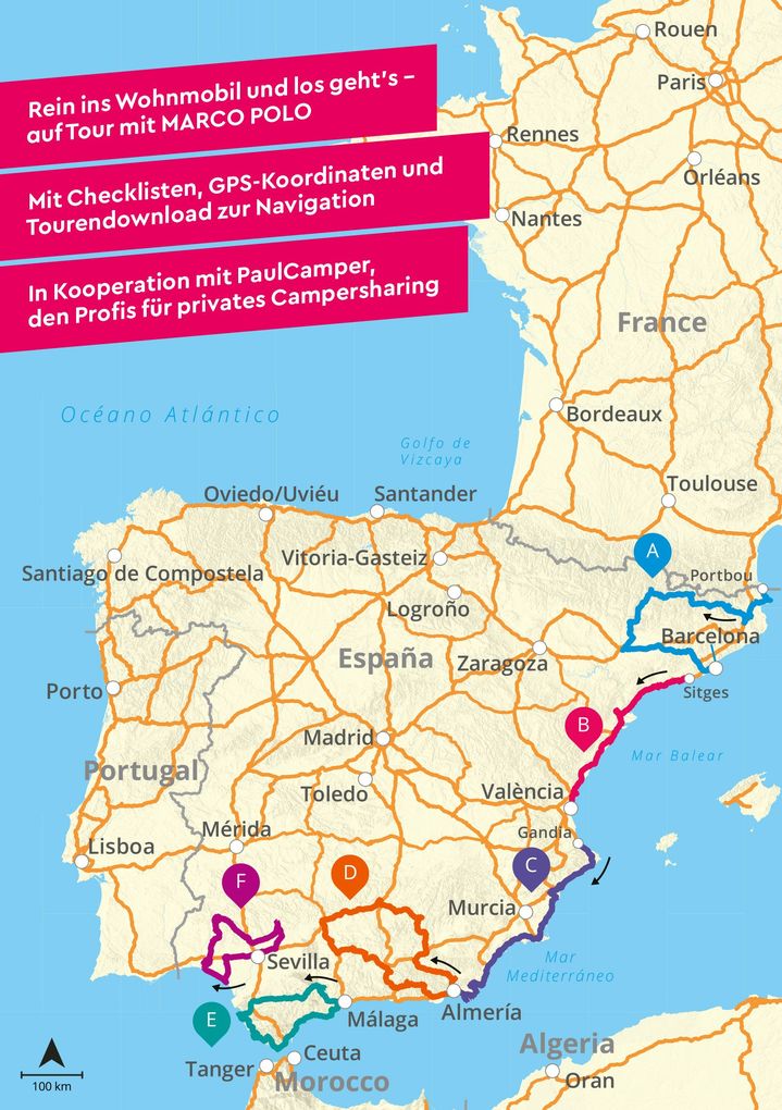 Weitere Ansicht: MARCO POLO Camper Guide Spanien: Mittelmeerküste, Katalonien & Andalusien | Jan Marot