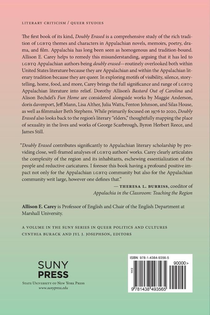 Weitere Ansicht: Doubly Erased | Allison E. Carey