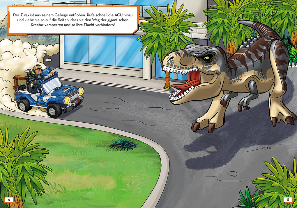 Weitere Ansicht: LEGO® Jurassic World(TM) - Stickerspaß