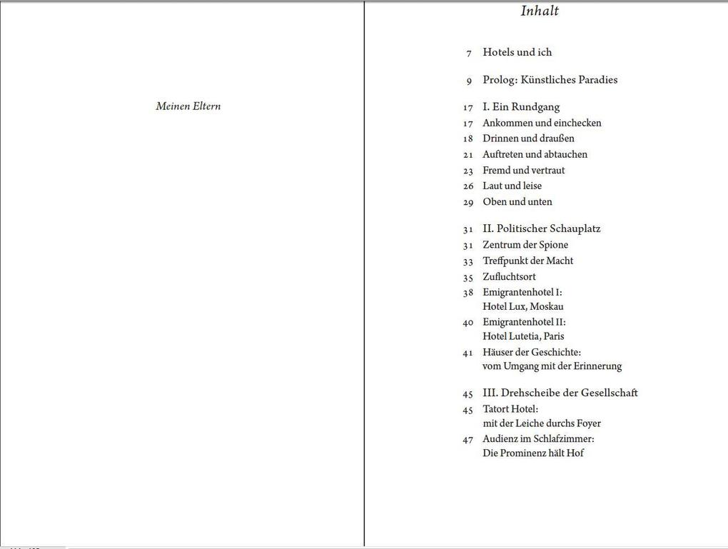 Weitere Ansicht: Leben im Hotel | Marion Löhndorf