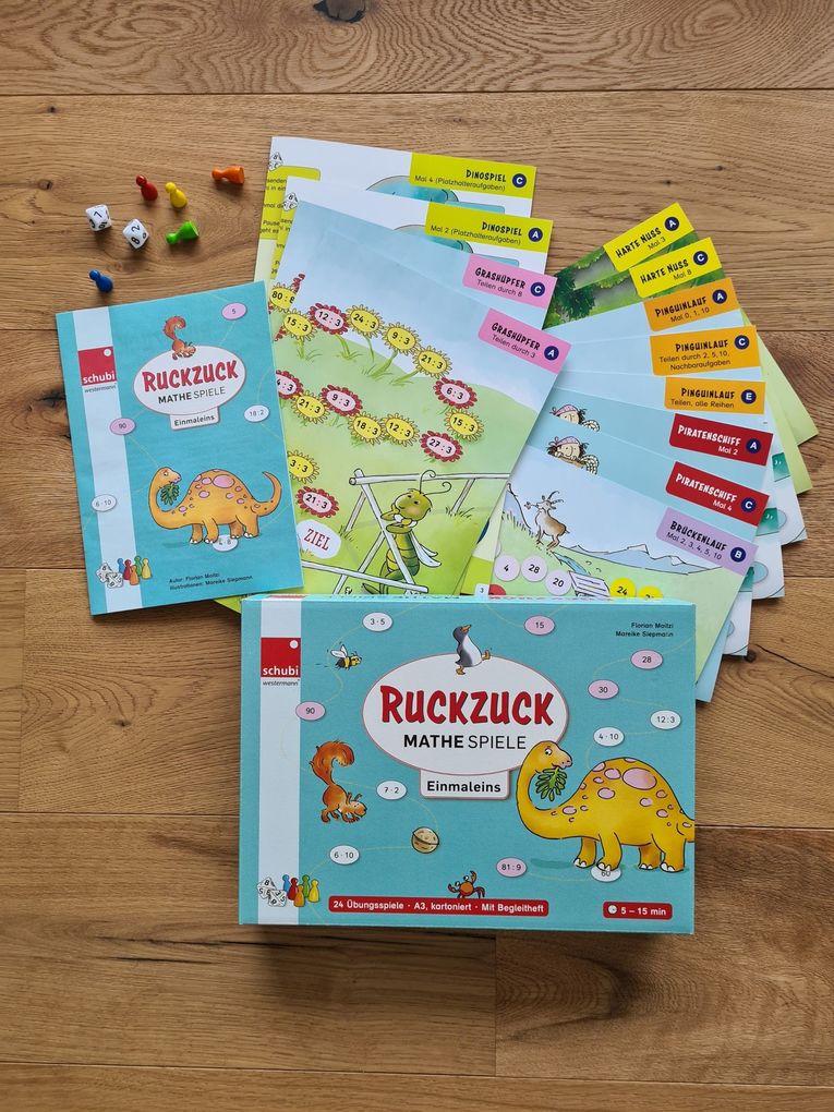 Weitere Ansicht: Ruckzuck Mathespiele | Florian Moitzi