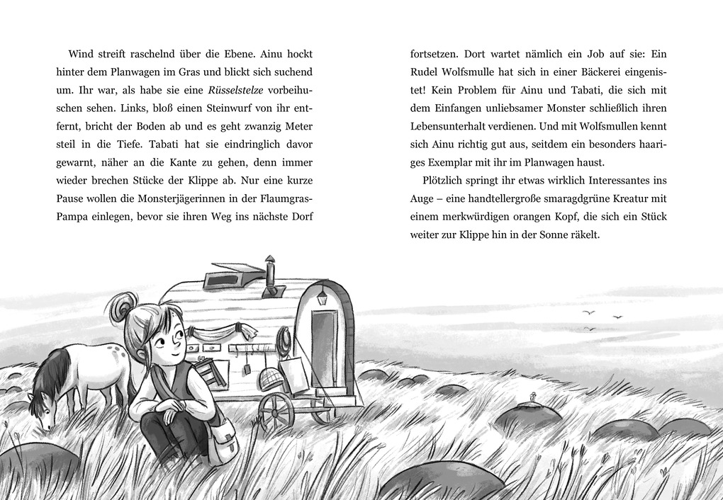 Weitere Ansicht: Ein Herz für Monster - Die fliegende Drachengrotte | Simak Büchel