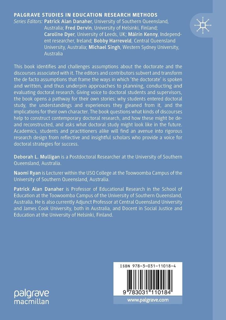 Weitere Ansicht: Deconstructing Doctoral Discourses
