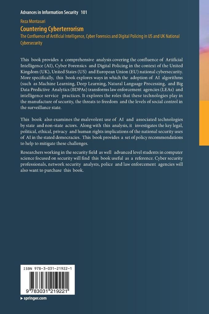 Weitere Ansicht: Countering Cyberterrorism | Reza Montasari