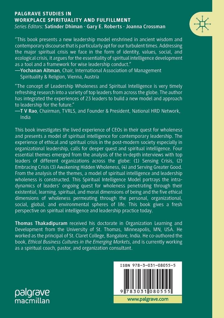 Weitere Ansicht: Leadership Wholeness, Volume 1 | Thomas Thakadipuram