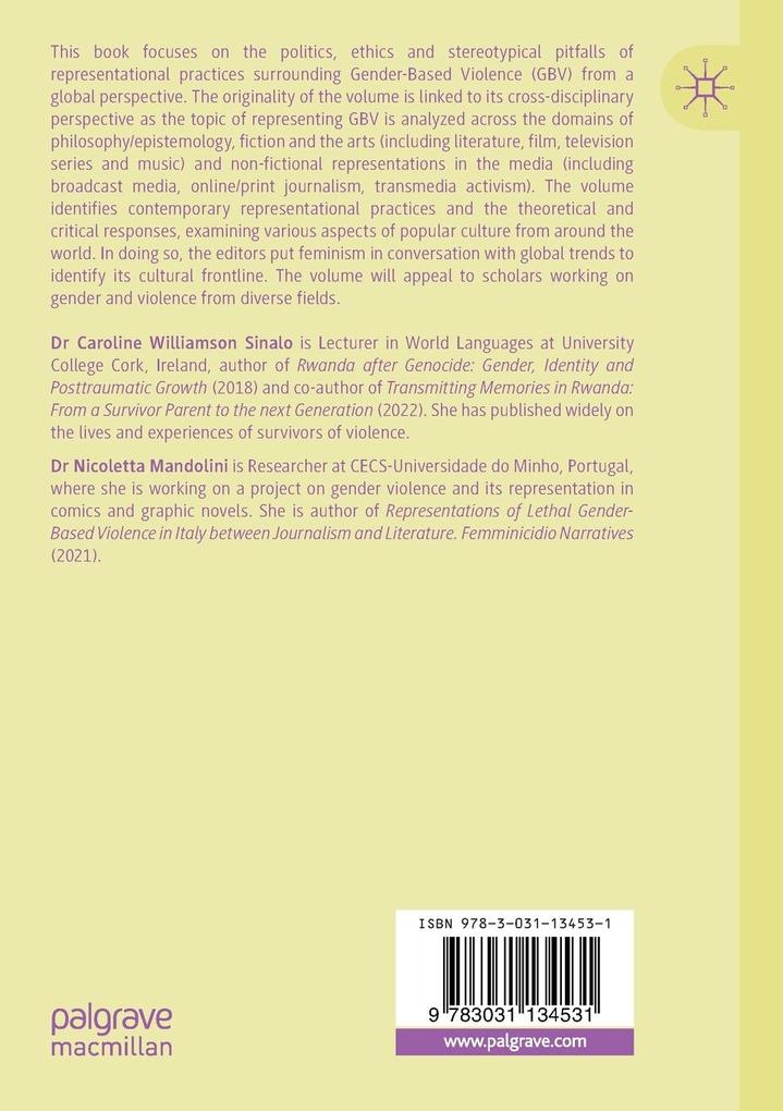 Weitere Ansicht: Representing Gender-Based Violence