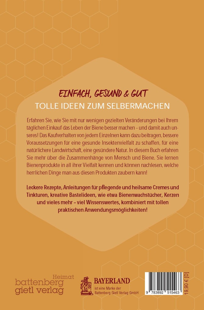 Weitere Ansicht: Bienenschätze - Honig, Pollen, Propolis & Co. | Gertraud Heidinger
