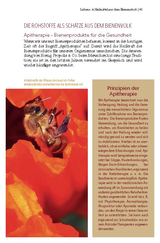 Weitere Ansicht: Bienenschätze - Honig, Pollen, Propolis & Co. | Gertraud Heidinger
