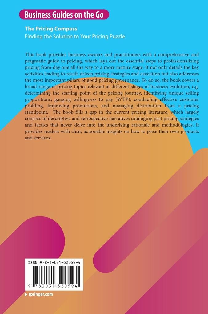 Weitere Ansicht: The Pricing Compass | Jan Y. Yang