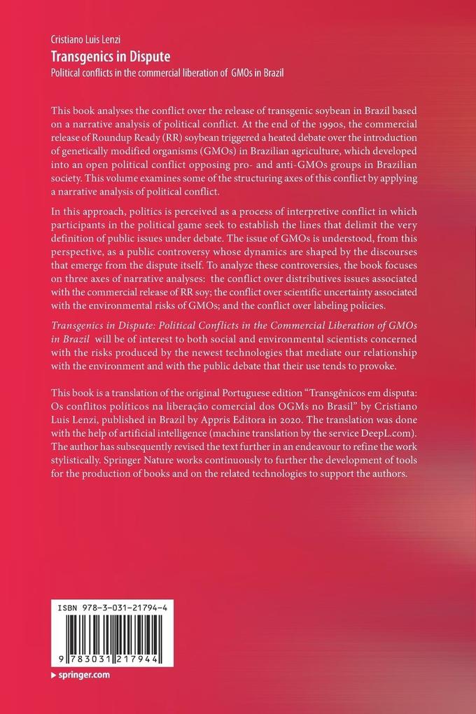 Weitere Ansicht: Transgenics in Dispute | Cristiano Luis Lenzi