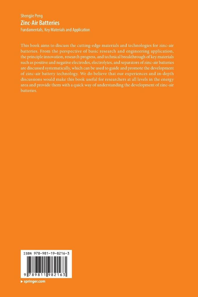 Weitere Ansicht: Zinc-Air Batteries | Shengjie Peng