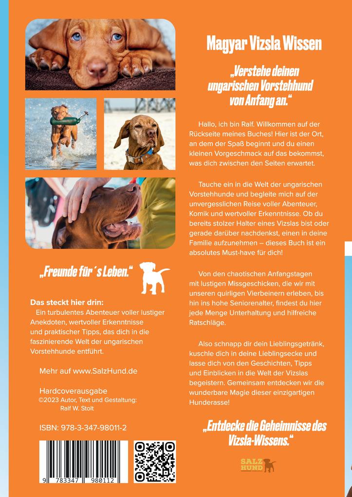 Weitere Ansicht: Magyar Vizsla Wissen | Ralf W. Stolt