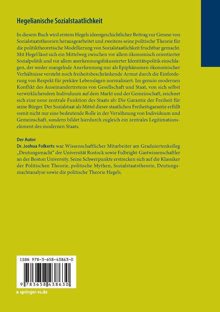 Weitere Ansicht: Hegelianische Sozialstaatlichkeit | Joshua Folkerts