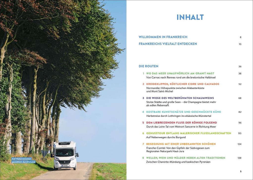 Weitere Ansicht: Frankreich mit dem Wohnmobil Die schönsten Routen von der Normandie über die Côte d'Azur nach Korsika | Thomas Cernak