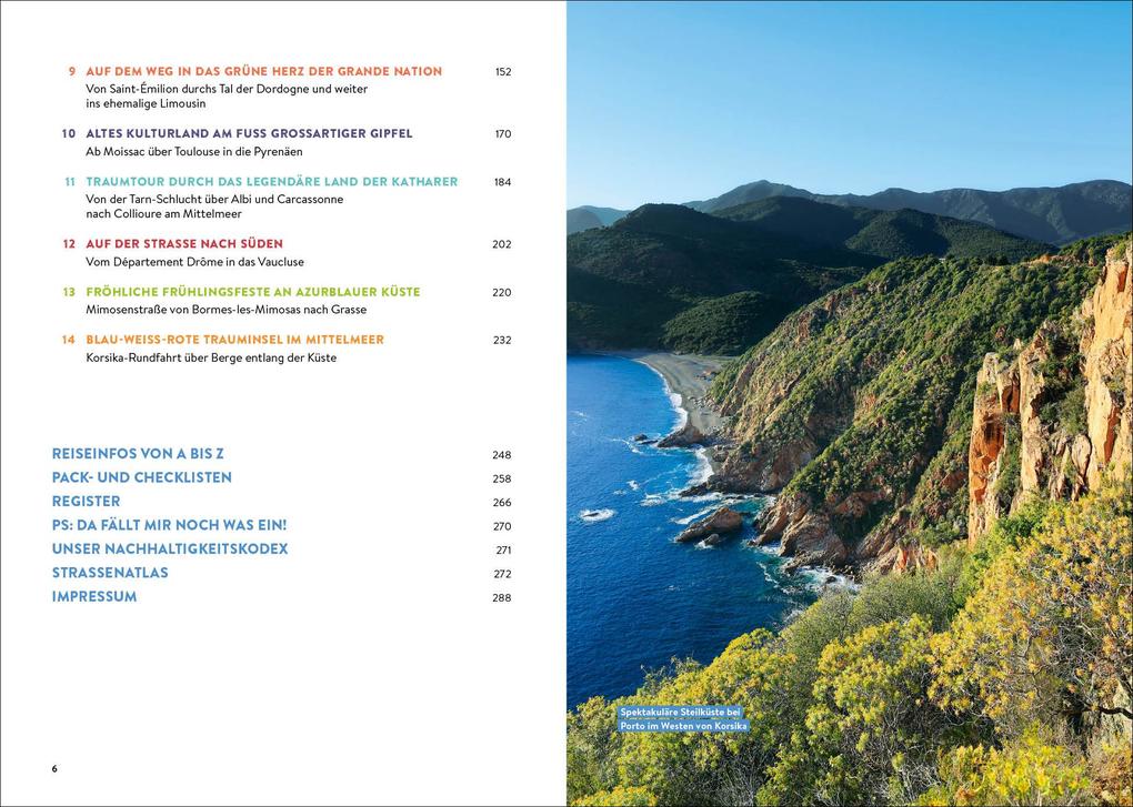 Weitere Ansicht: Frankreich mit dem Wohnmobil Die schönsten Routen von der Normandie über die Côte d'Azur nach Korsika | Thomas Cernak