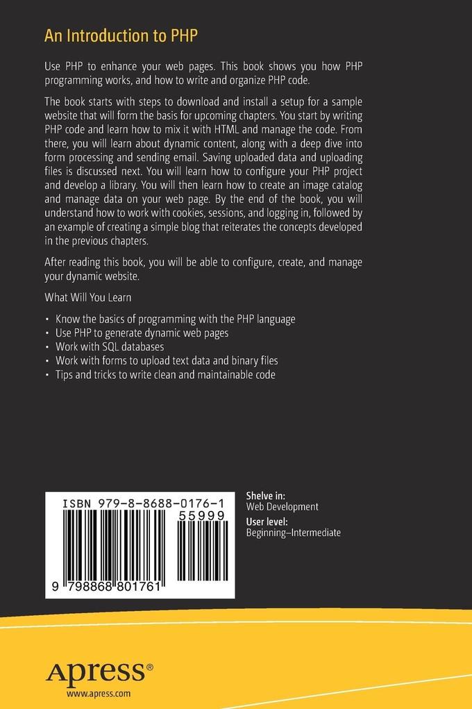 Weitere Ansicht: An Introduction to PHP | Mark Simon