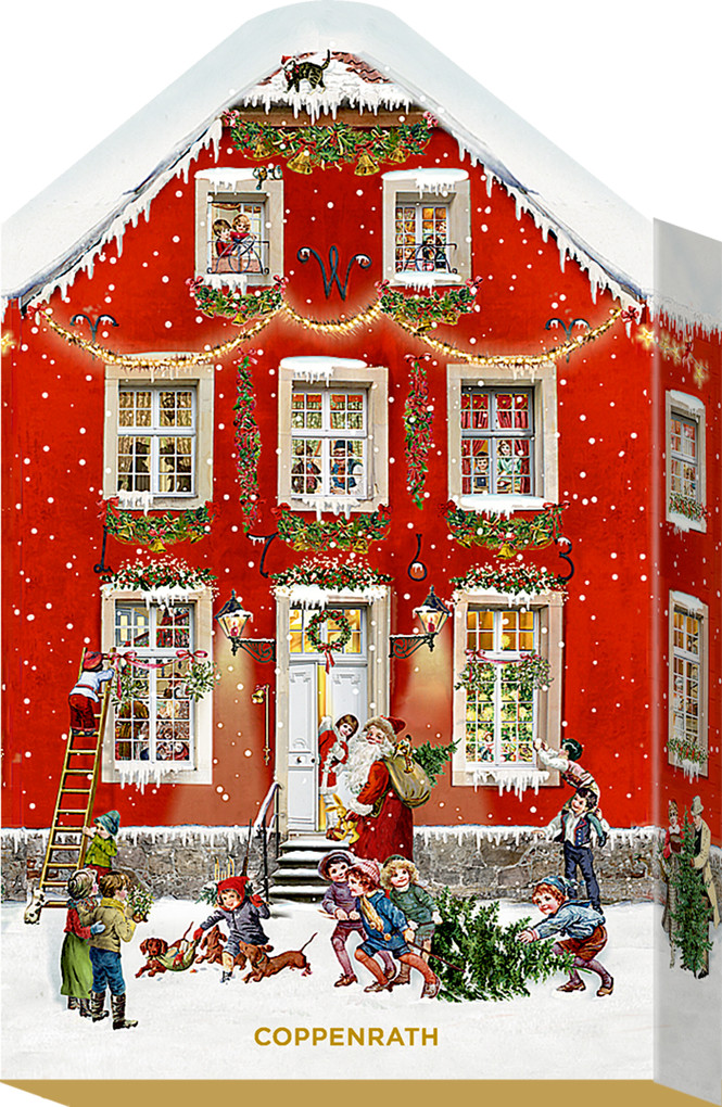 Weitere Ansicht: Adventskalender-Schachtel - Mein kleines Weihnachtshaus
